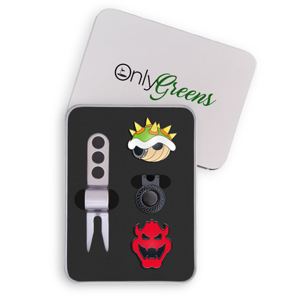 Golf Ball Marker Gift Set - King Koopa