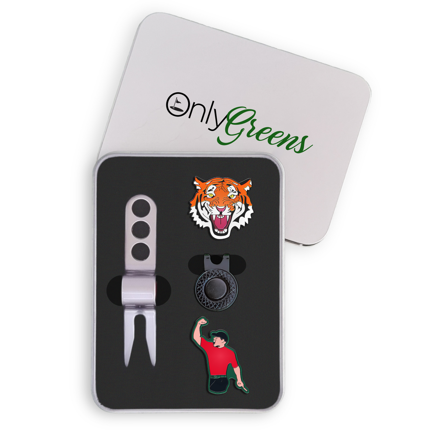 Golf Ball Marker Gift Set - Tiger | Tiger