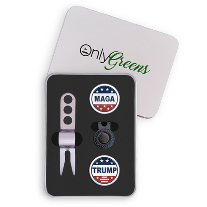 Golf Ball Marker Gift Set - Patriots