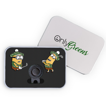 Golf Ball Marker Gift Set - Mini Henchmen