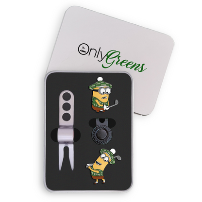 Golf Ball Marker Gift Set - Mini Henchmen