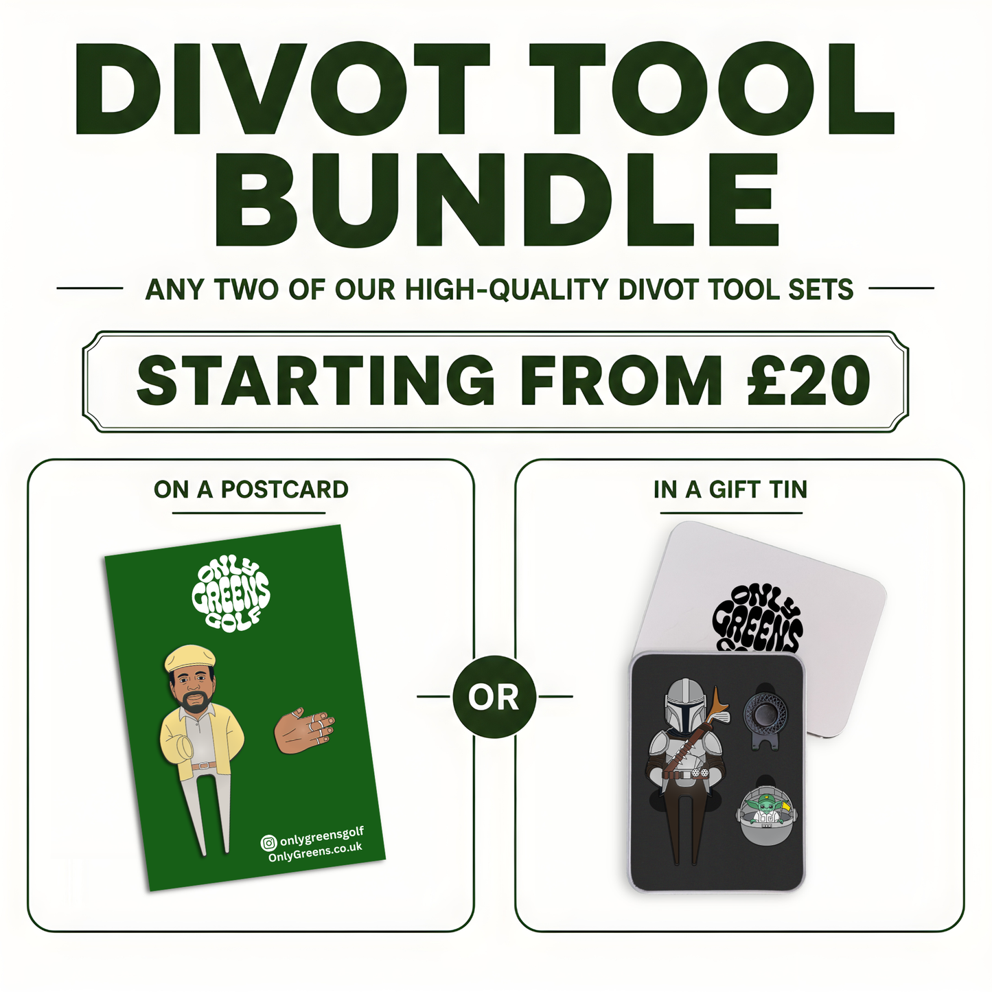 Divot/Pitch Repair Tool Bundles