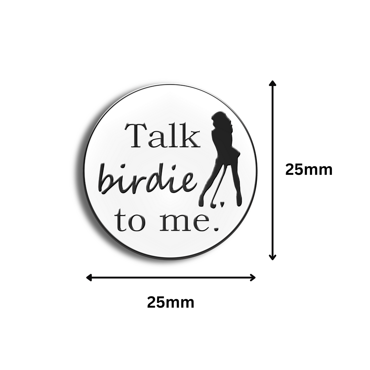 Golf Ball Marker Gift Set - Talk Birdie