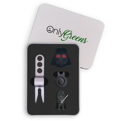Golf Ball Marker Gift Set - The Chosen One - Dark