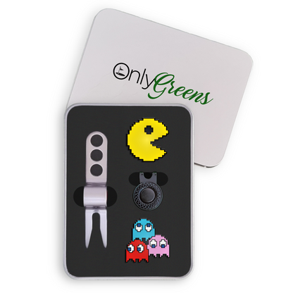 Golf Ball Marker Gift Set - Retro Arcade