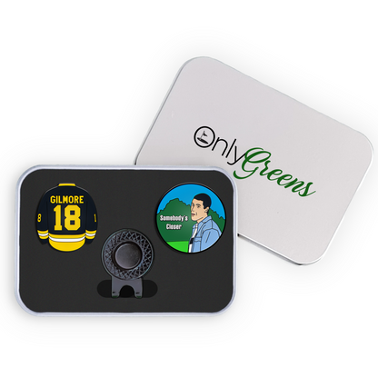 Golf Ball Marker Gift Set - Happy Gilmore Shirt