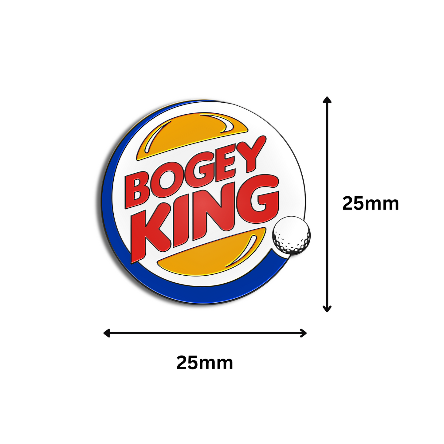 Golf Ball Marker Set - Bogey/Birdie King