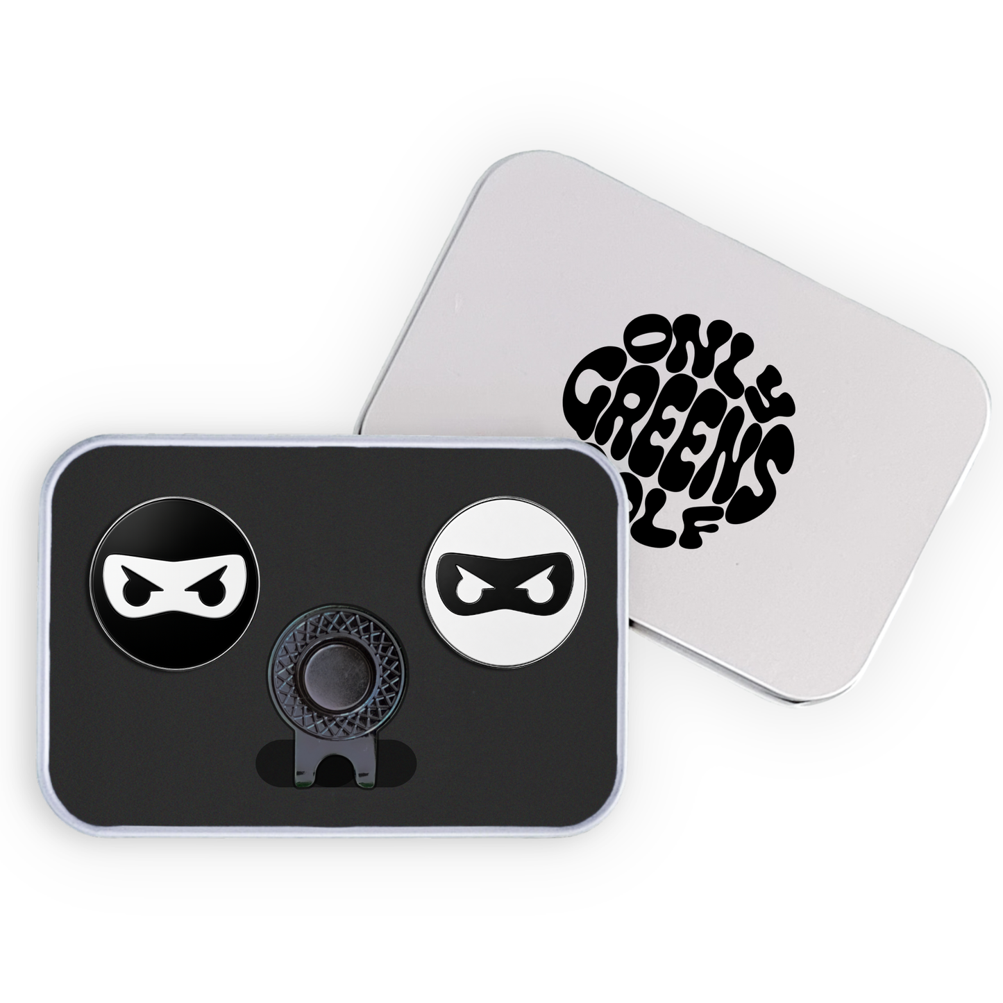 Golf Ball Marker Gift Set - Ninja