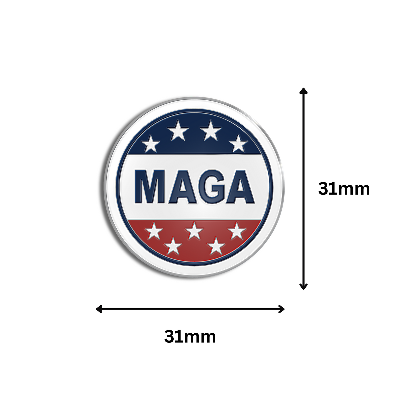Golf Ball Marker Gift Set - Trump "Keep America Great"