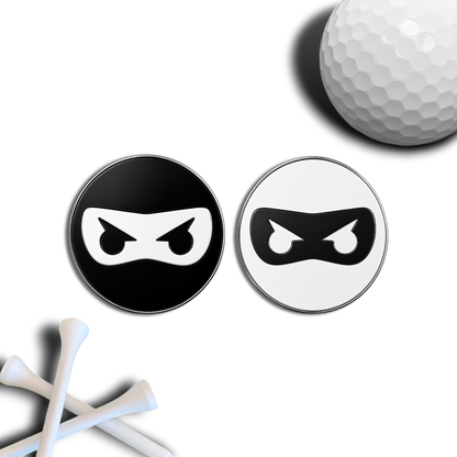 Golf Ball Marker Gift Set - Ninja