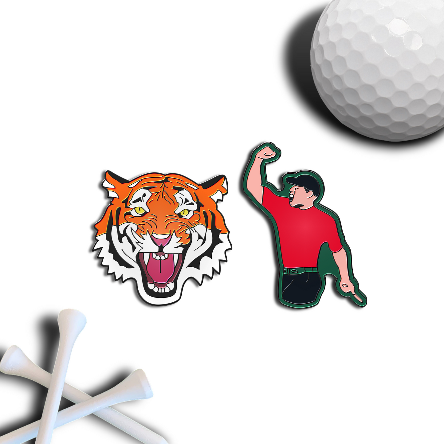 Golf Ball Marker Gift Set - Tiger | Tiger