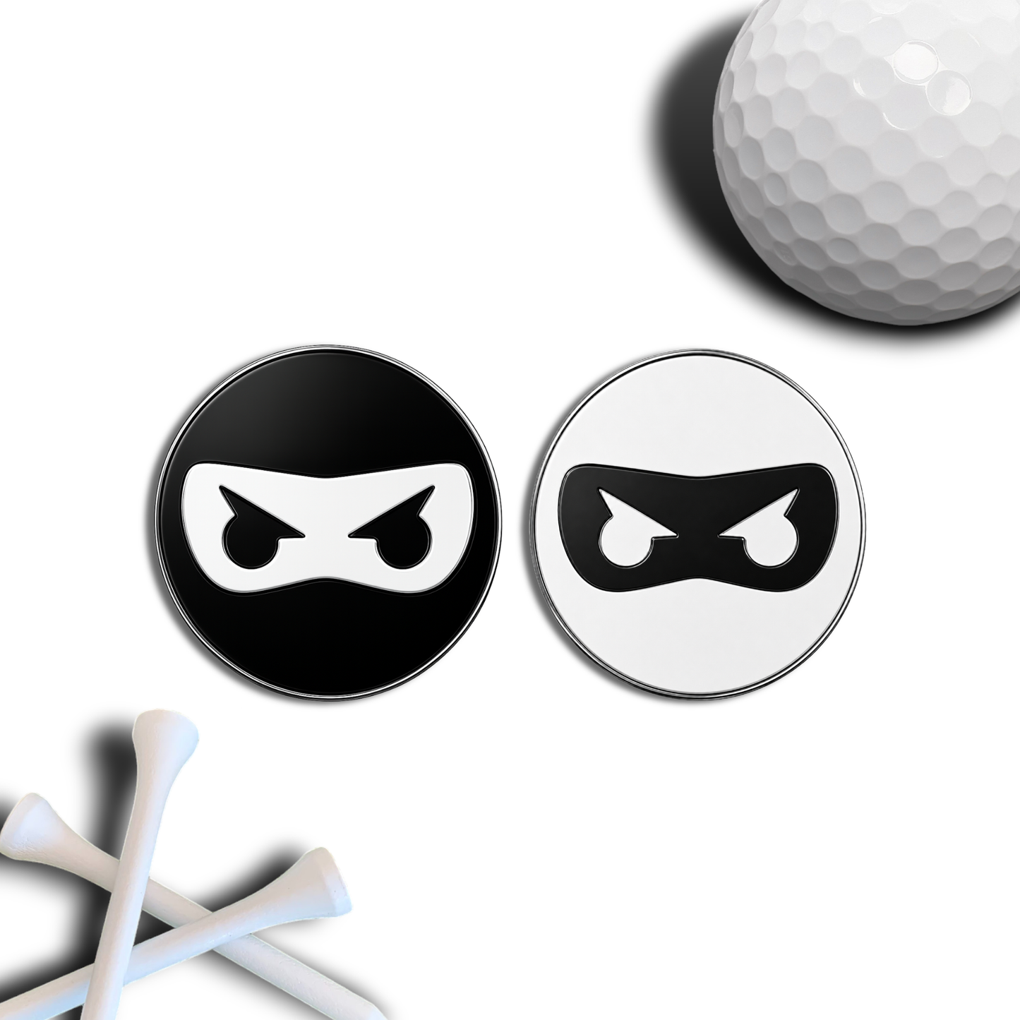 Golf Tee Holder – Ninja Design | Holds 13 Tees