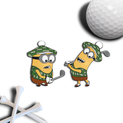 Golf Ball Marker Gift Set - Mini Henchmen