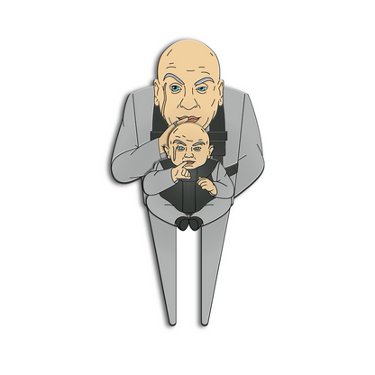 Divot/Pitch Repair Tool and Ball Marker Set - Dr. Evil & Clone Caddy