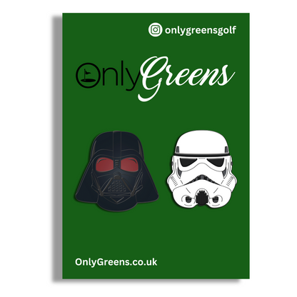 Golf Ball Marker Gift Set - Dark Side