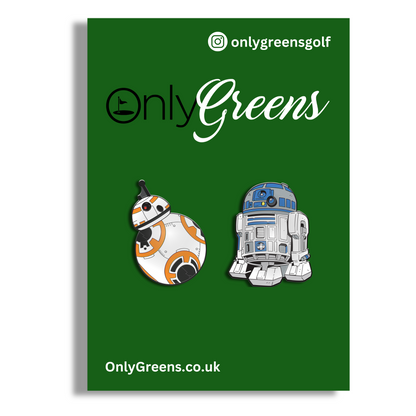 Golf Ball Marker Gift Set - Droids