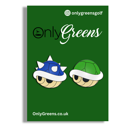 Golf Ball Marker Gift Set - Shell Set Green