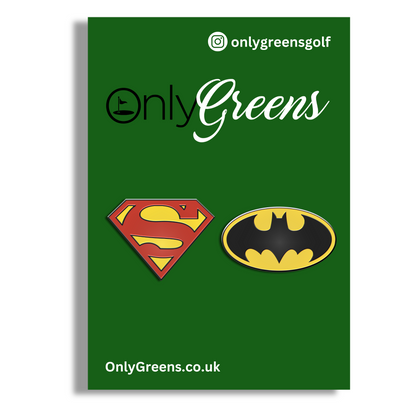 Golf Ball Marker Gift Set - Super Bat