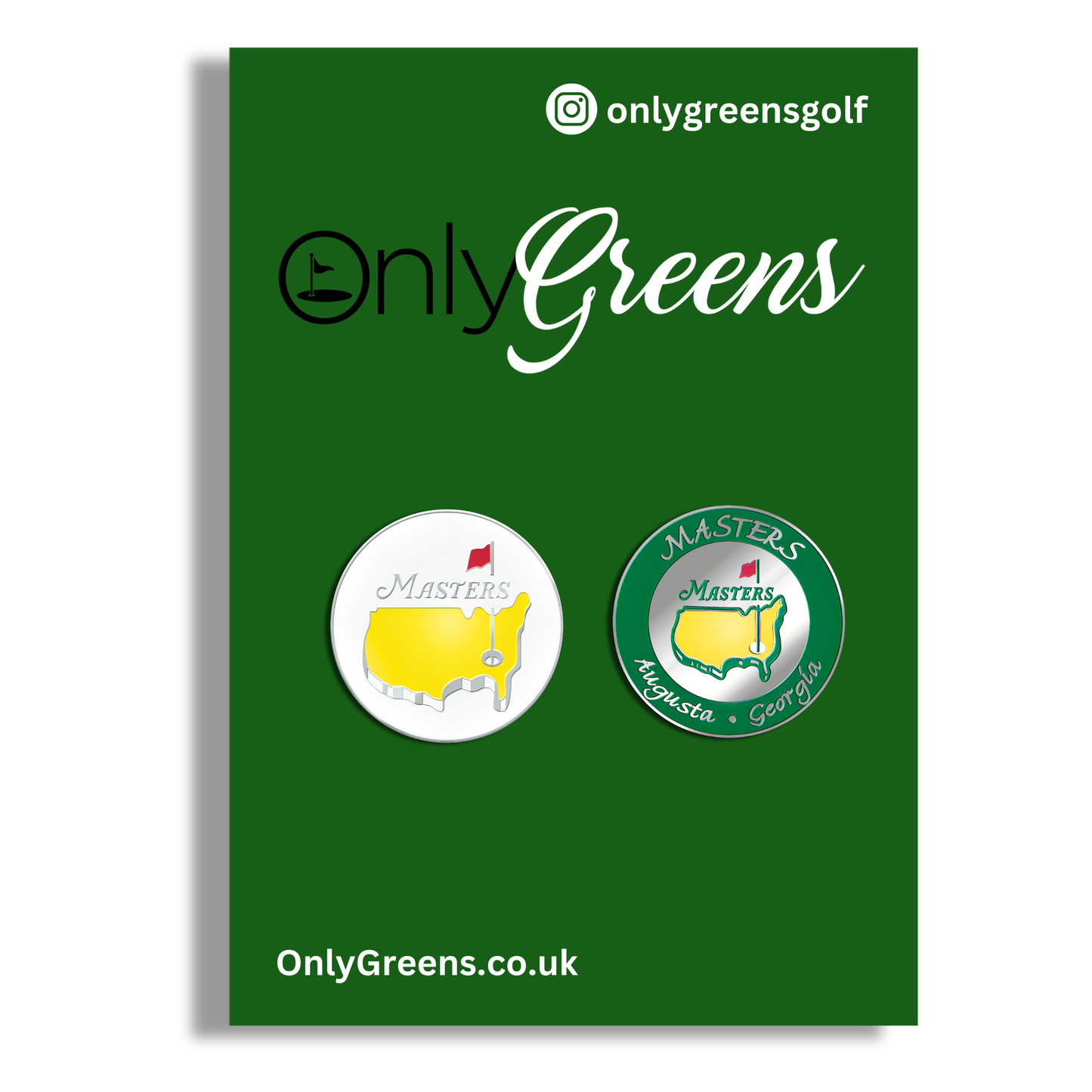 Golf Ball Marker Gift Set - Masters | Augusta | Georgia