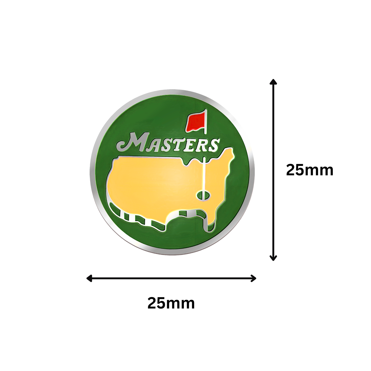 Golf Ball Marker Gift Set - Masters/Augusta Large Coin