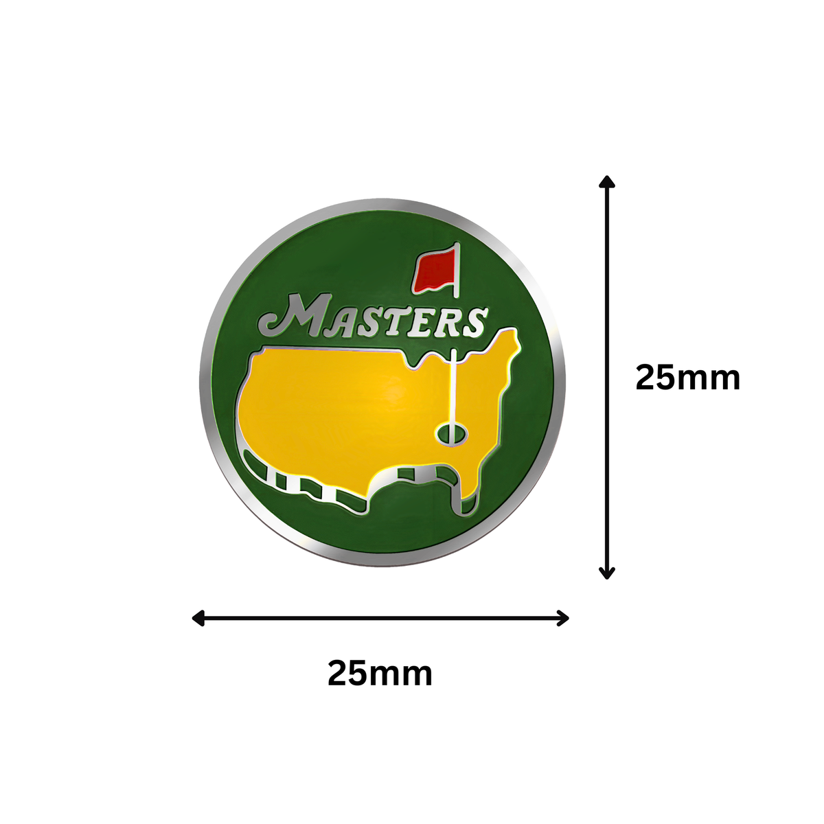 Golf Ball Marker Gift Set - Masters/Augusta Large Coin