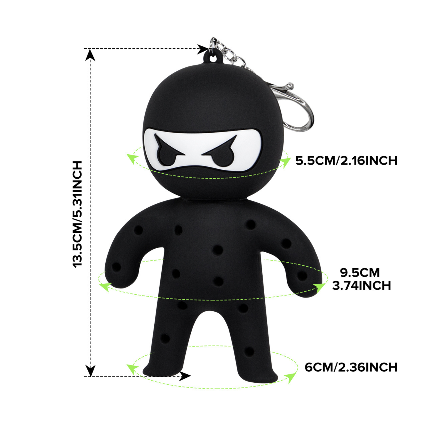 Golf Tee Holder – Ninja Design | Holds 13 Tees