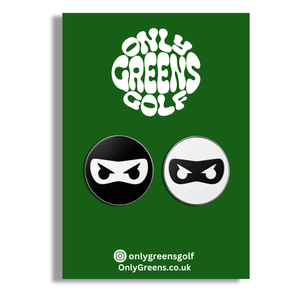 Golf Ball Marker Gift Set - Ninja