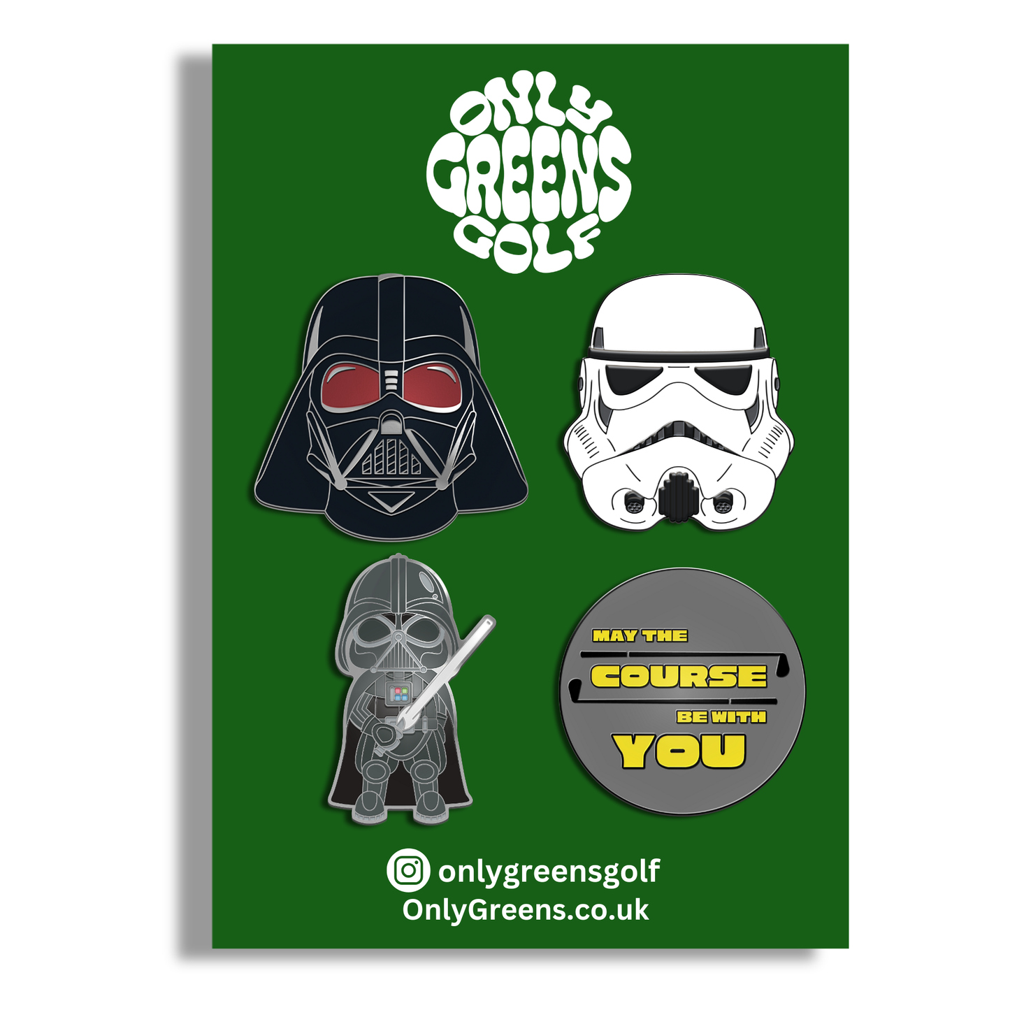 Golf Ball Marker Gift Set - Galatic Legends