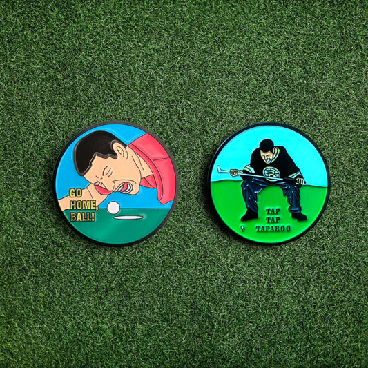 Golf Ball Marker Gift Set - Happy Gilmore