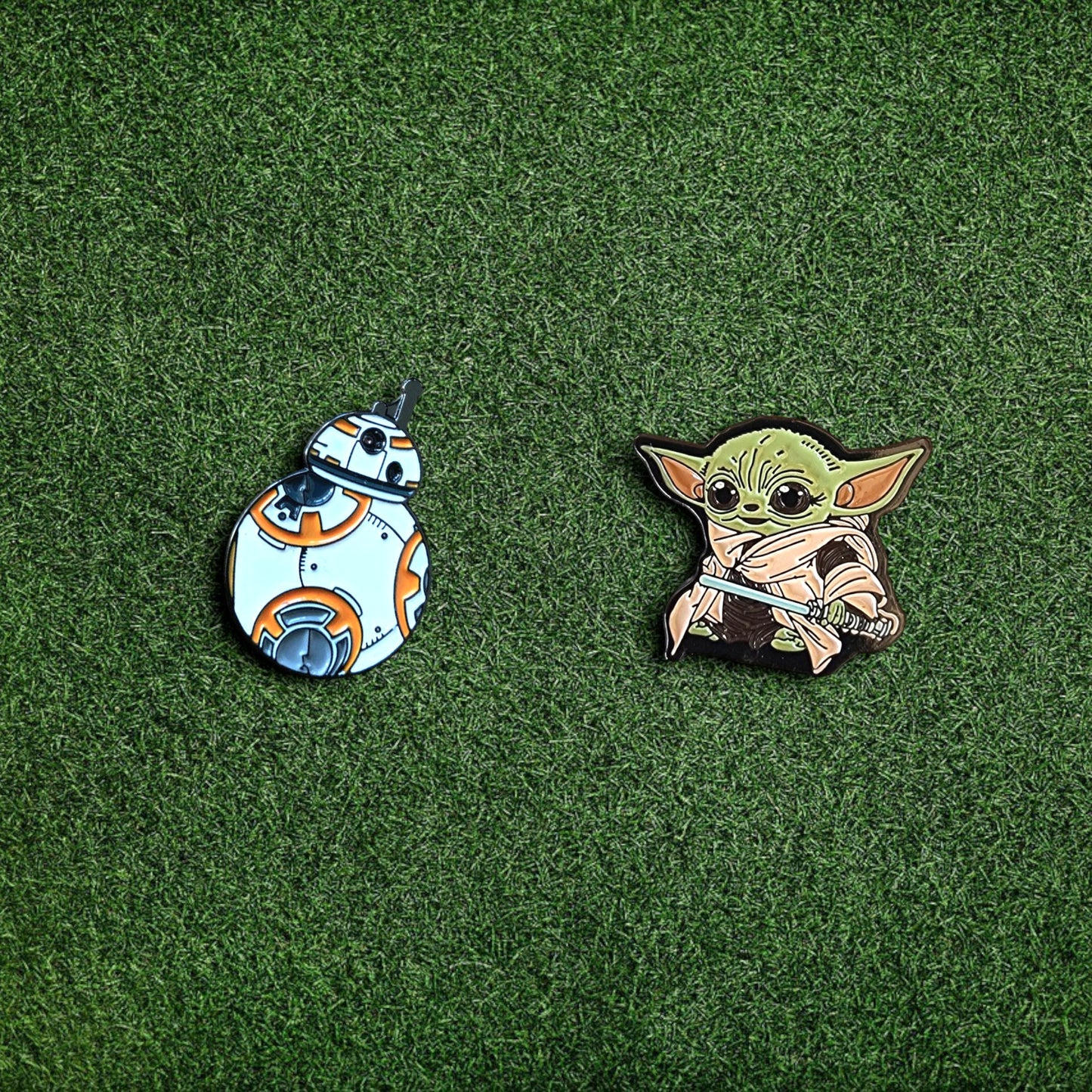 Scotty Divot Tool & Ball Marker Gift Set - BB-8 & Baby Yoda | Star Wars | In Gift Tin