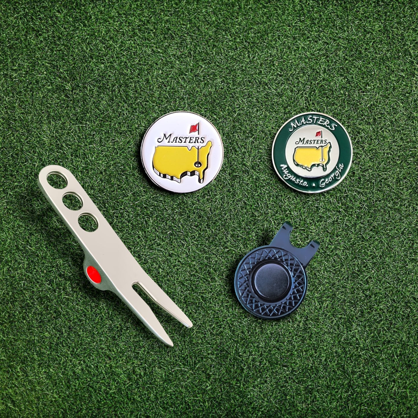 Scotty Divot Tool & Ball Marker Gift Set - Masters | Augusta | Georgia | In Gift Tin