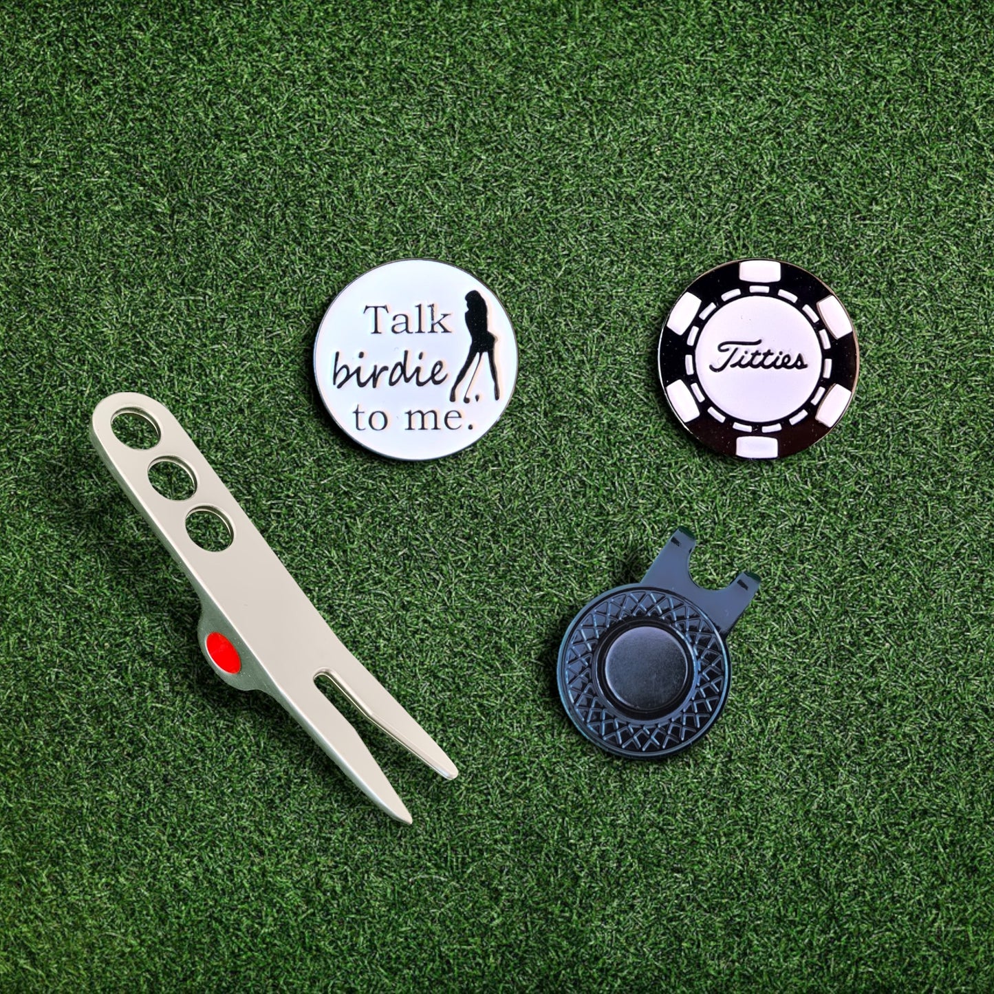 Scotty Divot Tool & Ball Marker Gift Set - Novelty | Complete in Gift Tin