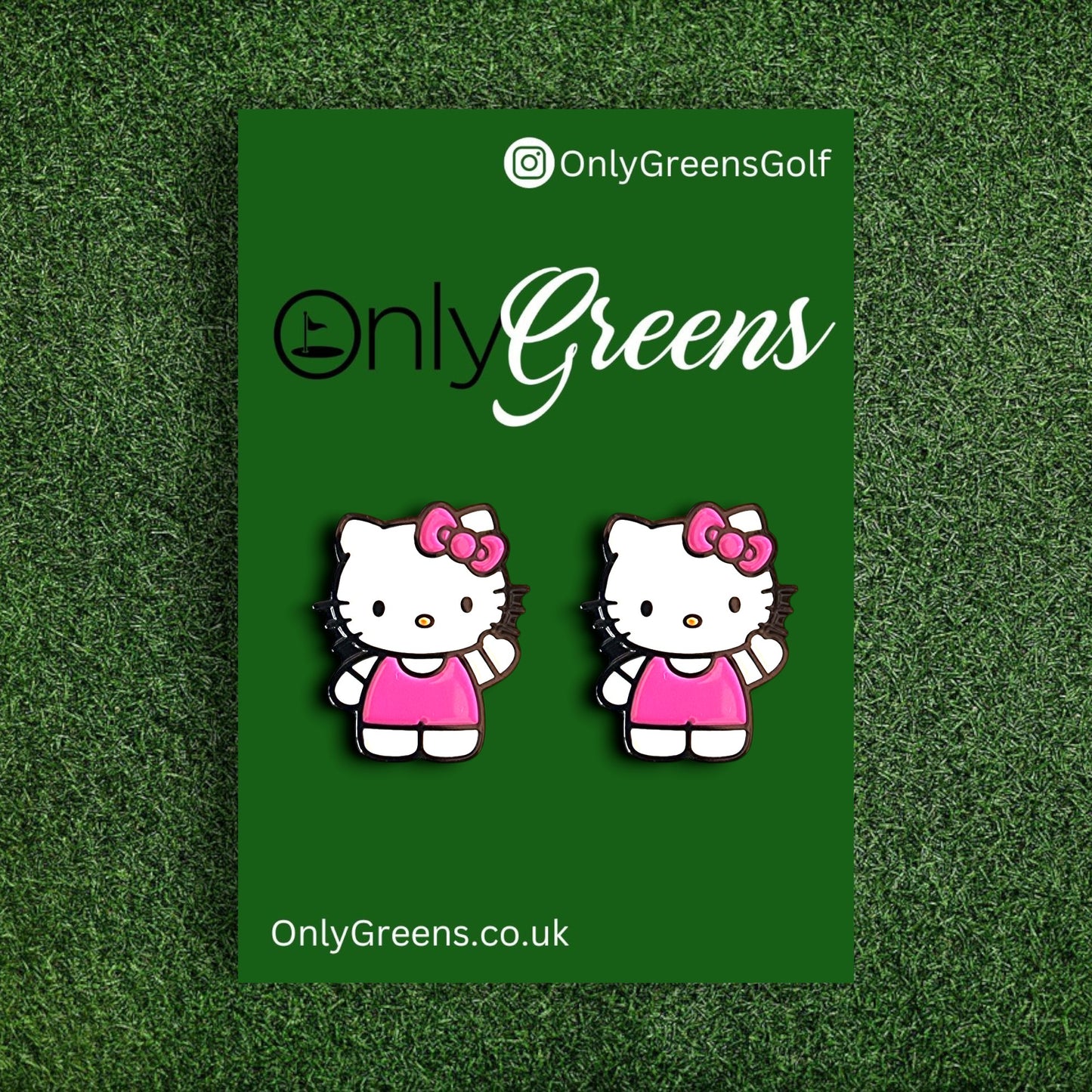 Golf Ball Marker Gift Set - Hello Kitty