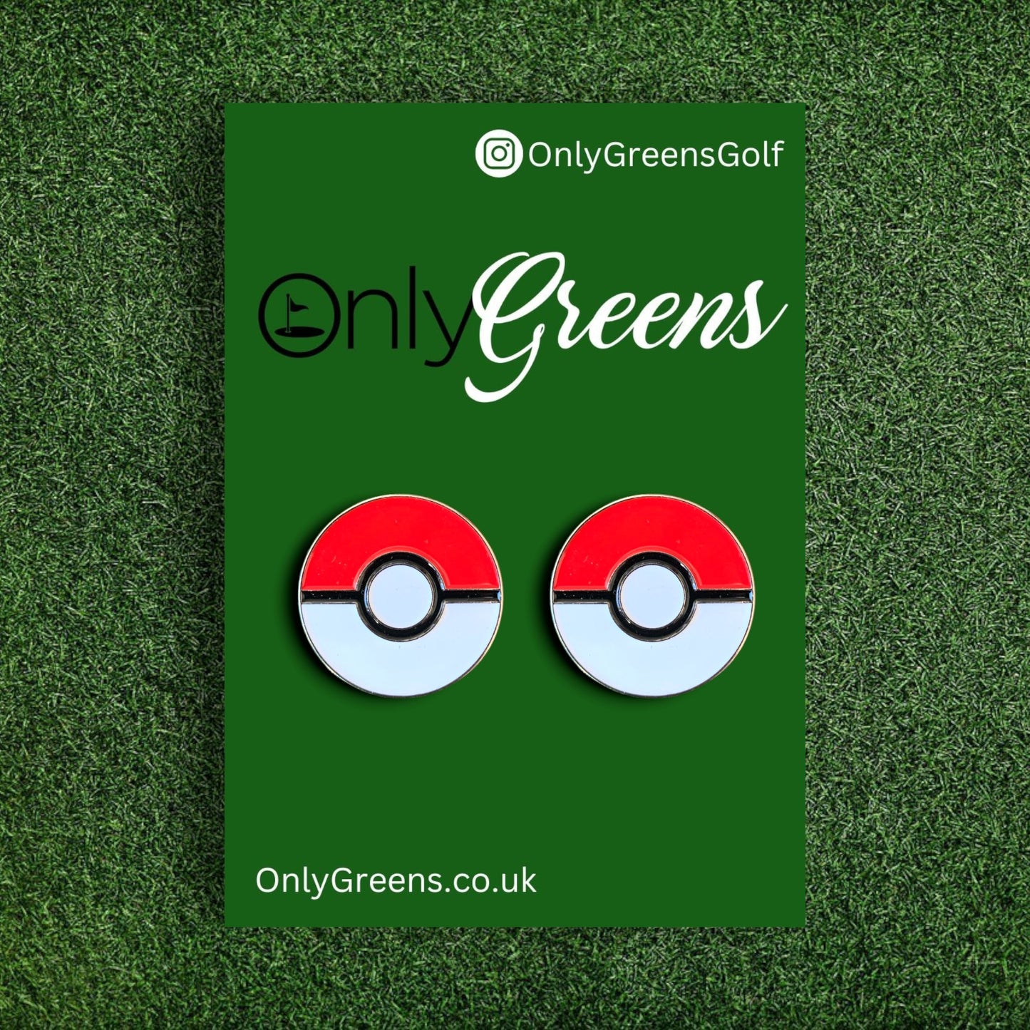 Golf Ball Marker Gift Set - Pokéball