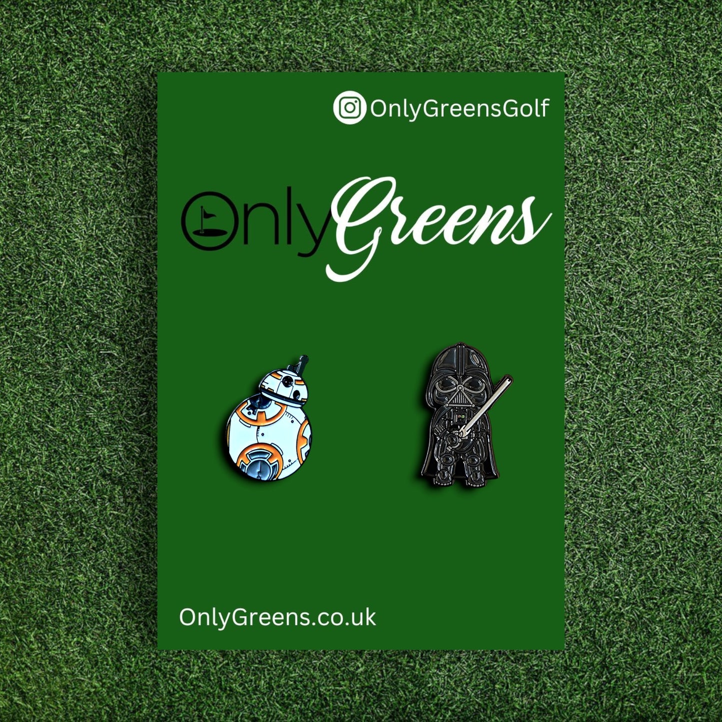 Golf Ball Marker Gift Set - Star Wars | Mini - BB-8 & Darth Vader