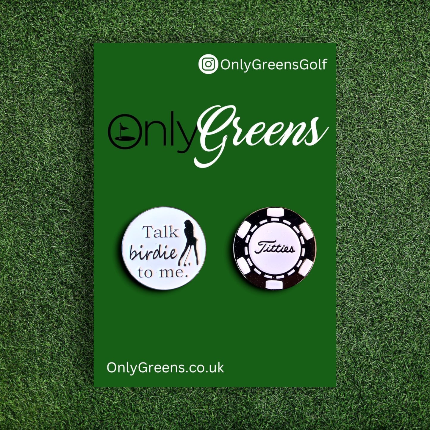 Golf Ball Marker Gift Set - Novelty