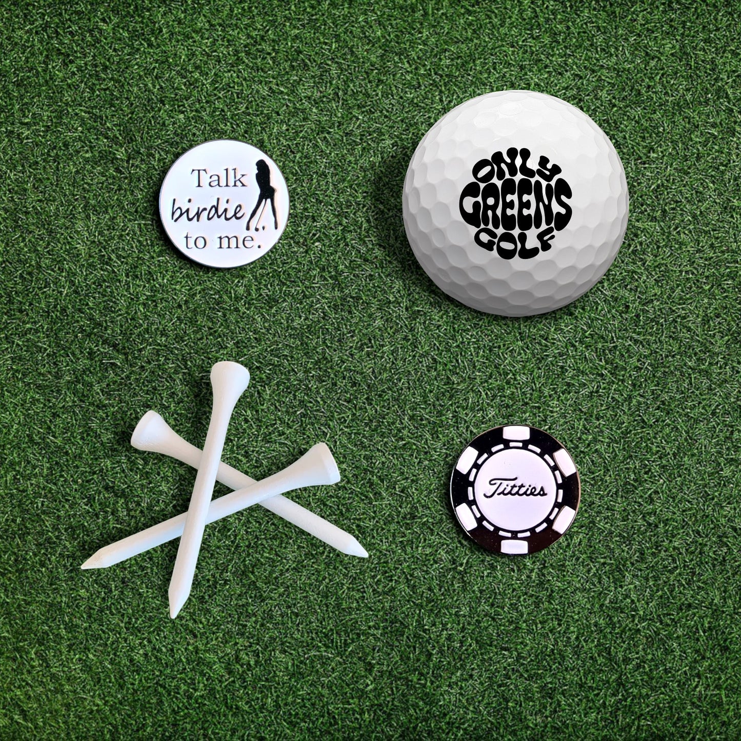 Golf Ball Marker Gift Set - Novelty