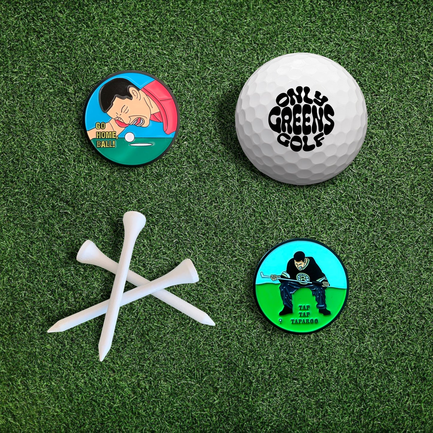 Golf Ball Marker Gift Set - Happy Gilmore