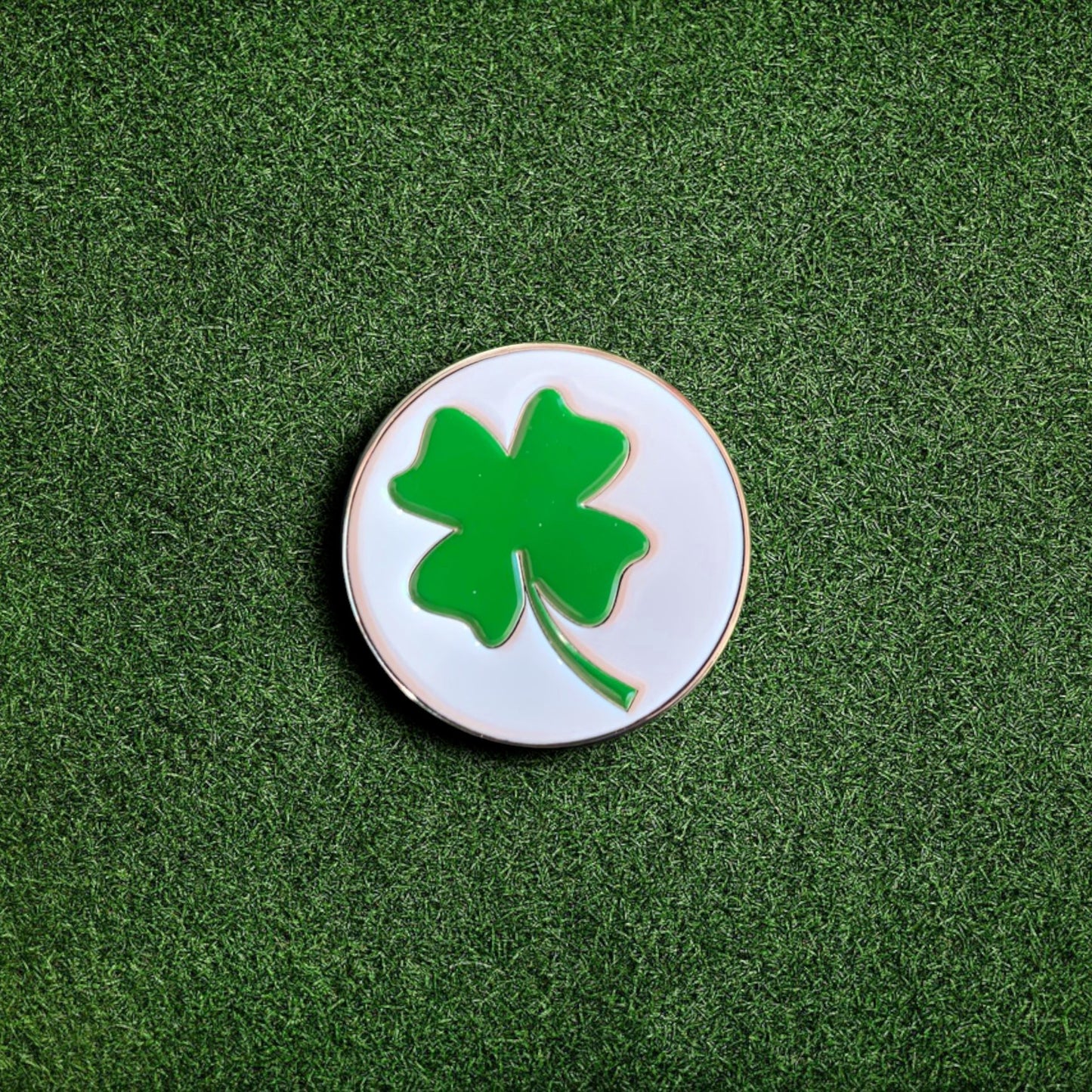 Golf Ball Marker Gift Set - Lucky Four-Leaf Clover