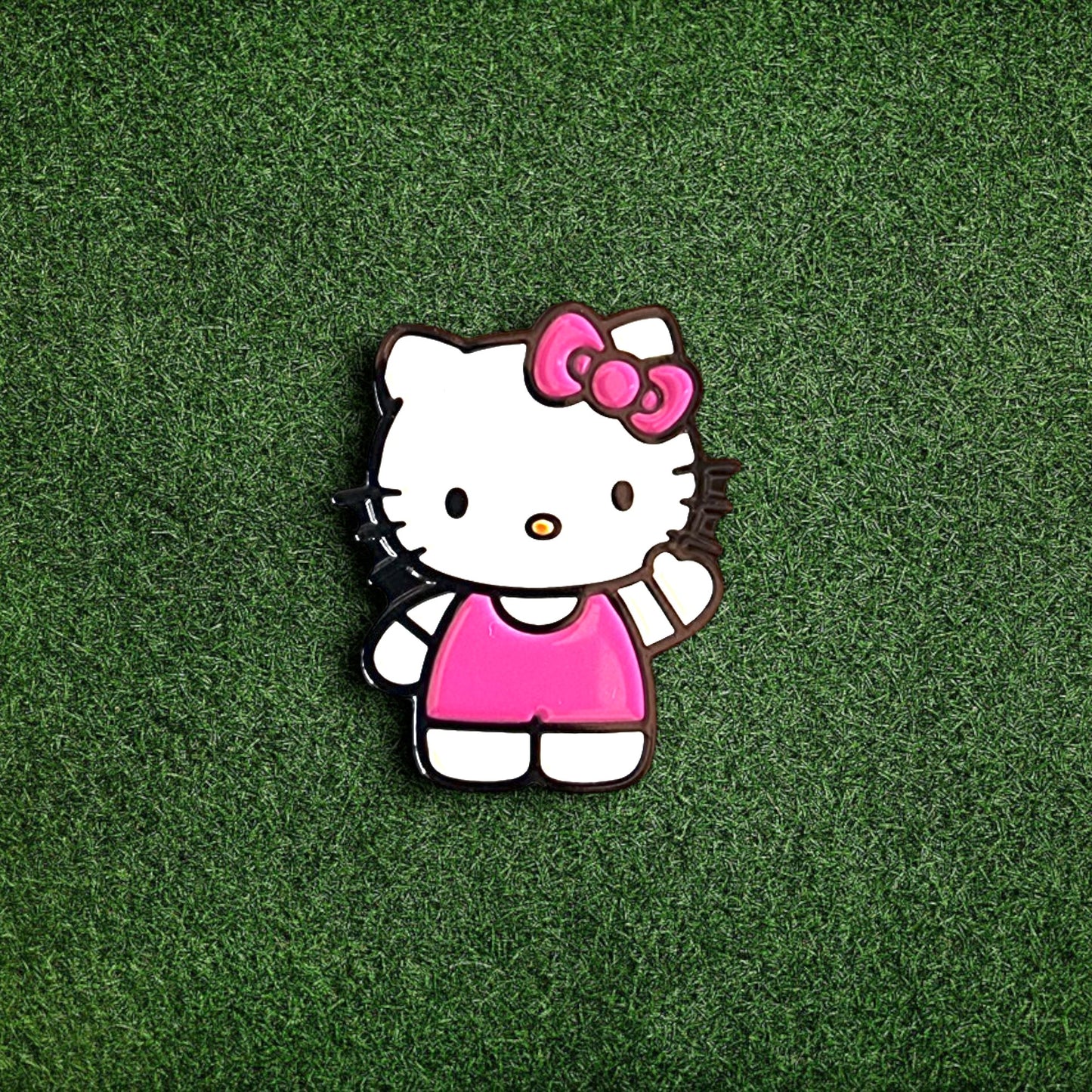 Golf Ball Marker & Hat Clip Set - Hello Kitty | Complete in Gift Tin