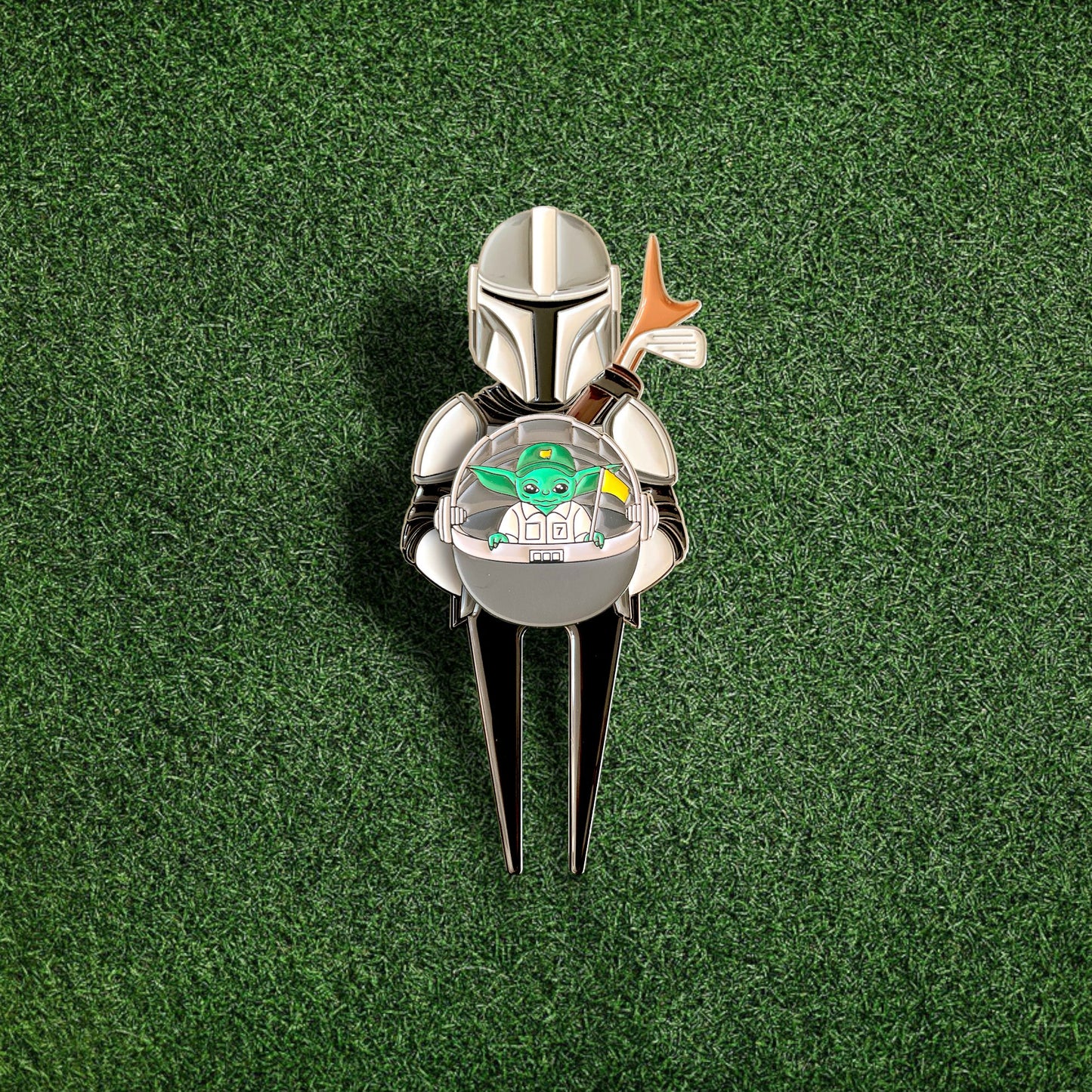 Divot/Pitch Repair Tool and Ball Marker Set - Mando
